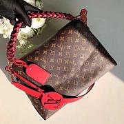 LOUIS VUITTON LV BEAUBOURG MM RED - 1
