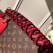 LOUIS VUITTON LV BEAUBOURG MM RED - 3