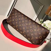 LOUIS VUITTON LV BEAUBOURG MM RED - 2