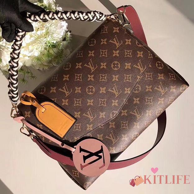 LOUIS VUITTON LV BEAUBOURG MM BEIGE - 1