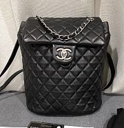 Kitlife Chanel Urban Spirit Black Backpack - 20x25x10cm - 1