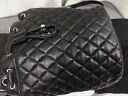 Kitlife Chanel Urban Spirit Black Backpack - 20x25x10cm - 4