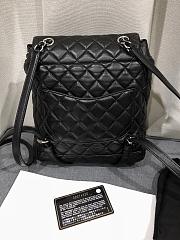 Kitlife Chanel Urban Spirit Black Backpack - 20x25x10cm - 6