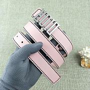 Dior women pink belts 3.4cm - 1