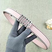 Dior women pink belts 3.4cm - 3
