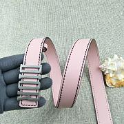 Dior women pink belts 3.4cm - 4