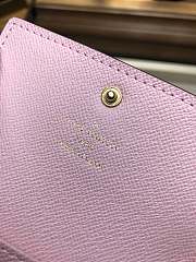 LOUIS VUITTON 6 KEY HOLDER Rose Ballerine N41624 - 4