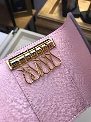 LOUIS VUITTON 6 KEY HOLDER Rose Ballerine N41624 - 2