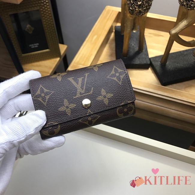LOUIS VUITTON 6 KEY HOLDER Armagnac M62630 - 1