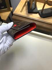 LOUIS VUITTON 6 KEY HOLDER RED - 2