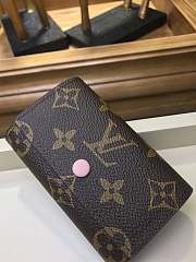 LOUIS VUITTON 6 KEY HOLDER PINK - 4