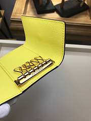 LOUIS VUITTON 6 KEY HOLDER YELLOW - 5