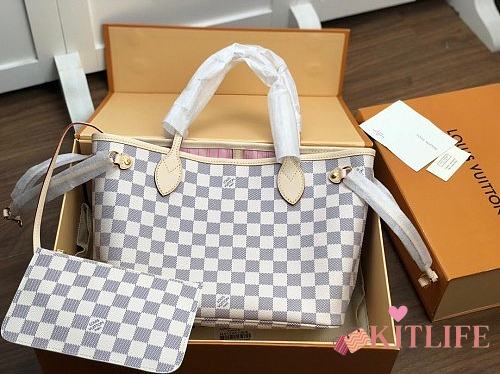 Louis Vuitton Neverfull PM N41362 Damier Azur canvas - 1