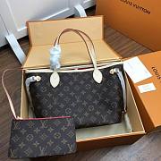 Louis Vuitton Neverfull PM-Red Interior29*12.5*22CM - 1