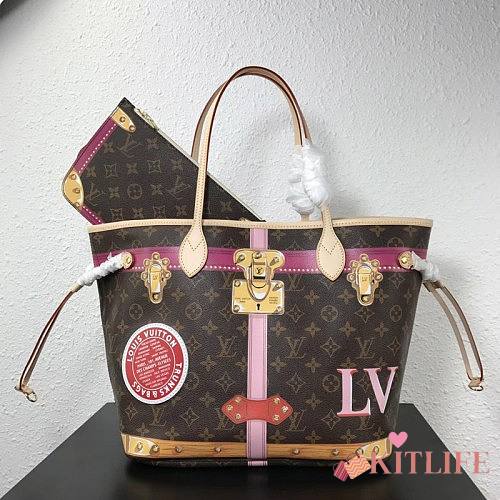 LOUIS VUITTON LV Neverfull MM  - 1