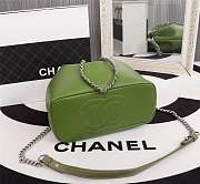 Forubags Chanel Green Bucket Bag - 2