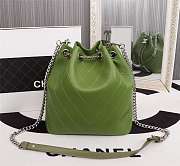 Forubags Chanel Green Bucket Bag - 4