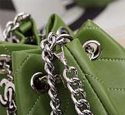 Forubags Chanel Green Bucket Bag - 6