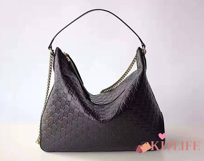Gucci Signature large hobo bag Style ‎477324 0REAG 1000 - 1