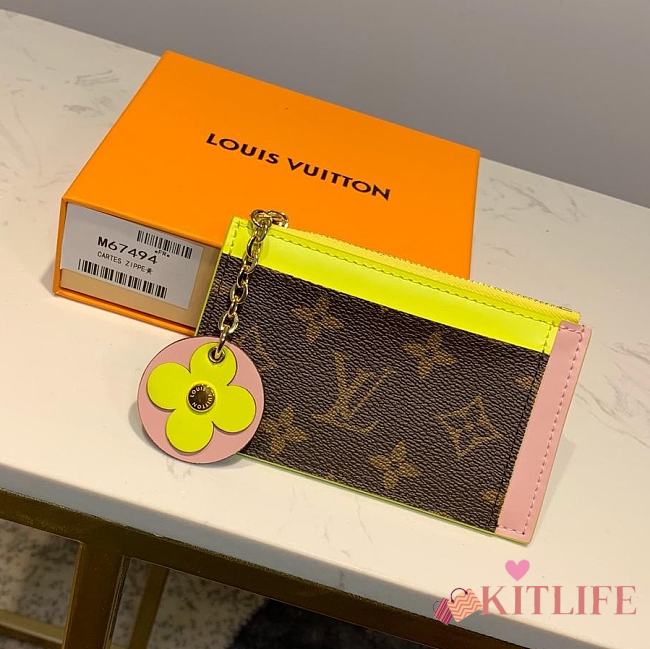 LV Zipper clip-2 13.0x 7.5x 0.4 cm - 1