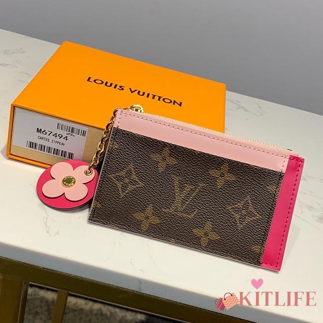 LV Zipper Clip-4 13.0x 7.5x 0.4cm - 1