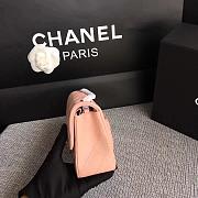 Forubags Chanel Mini Flap Pink Bag Lambskin Leather With Gold Hardware - 6