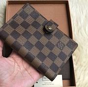 Louis Vuitton Agenda PM Damier Ebene Diary Cover  - 3