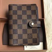 Louis Vuitton Agenda PM Damier Ebene Diary Cover  - 2