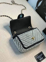 Forubags Chanel Flap bag with Imitation Pearls - 5