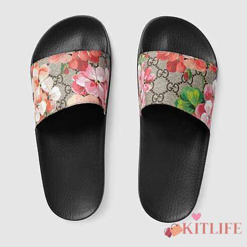 Forubags Gucci GG blooms supreme Women's Slides  - 1