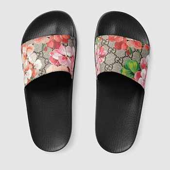 Forubags Gucci GG blooms supreme Women's Slides 