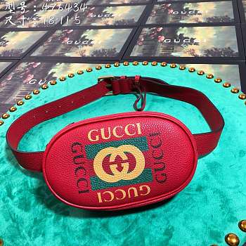 Gucci Red Belt Bag