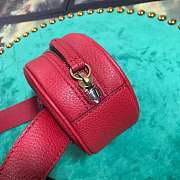 Gucci Red Belt Bag - 4