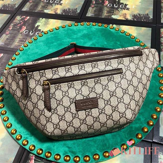  Gucci Courrier GG Supreme Belt Bag Style ‎529711  - 1