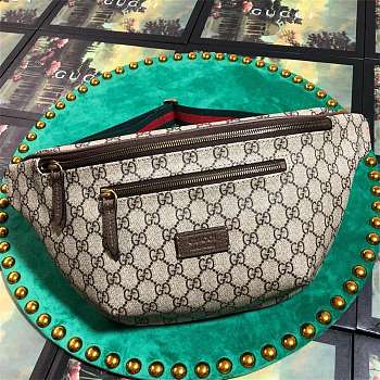  Gucci Courrier GG Supreme Belt Bag Style ‎529711 