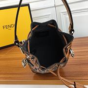 Forubags-1 Fendi Mon Tresor Mini leather bucket bag - 3