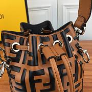 Forubags-1 Fendi Mon Tresor Mini leather bucket bag - 6