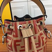 Forubags-2 Fendi Mon Tresor Mini leather bucket bag - 4