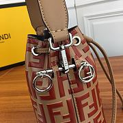 Forubags-2 Fendi Mon Tresor Mini leather bucket bag - 6