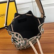 Forubags-3 Fendi Mon Tresor Mini leather bucket bag - 4