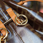 Forubags-3 Fendi Mon Tresor Leather Bucket Bag 17x24x15cm - 6
