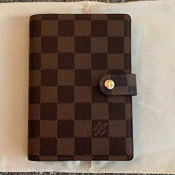 Louis Vuitton Agenda PM Damier Ebene Diary Cover 