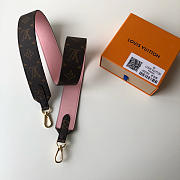  LV Bandouliere Shoulder Straps pink& red& black& blue - 4
