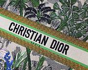Forubags12 Dior Colored Jacquard Canvas Book Tote 42*32*5cm - 6