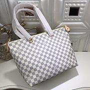 LOUIS VUITTON Damier Azur Canvas Iéna MM N44040 - 3