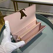 LOUIS VUITTON CAPUCINES WALLET PINK - 4