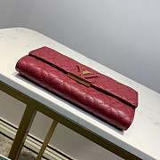 LOUIS VUITTON CAPUCINES WALLET BURGUNDY - 4