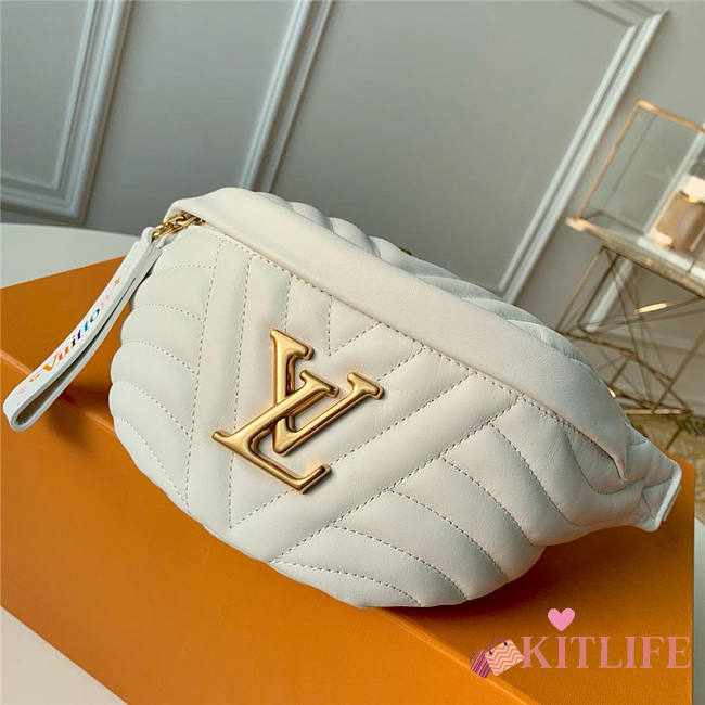 LOUIS VUITTON NEW WAVE BUMBAG WHITE M53861 - 1