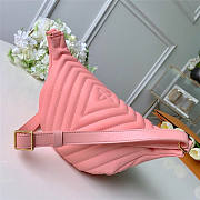 LOUIS VUITTON NEW WAVE BUMBAG WHITE PINK - 3