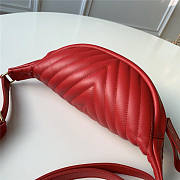 LOUIS VUITTON NEW WAVE BUMBAG WHITE RED - 6